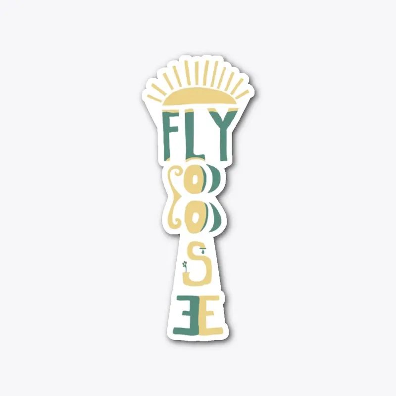 Fly Loose Sticker